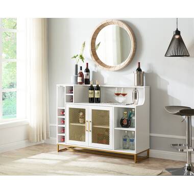 Bernhardt parkside bar deals cabinet